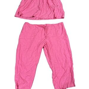 Avenue Pink Two-Piece Set Size: 30-32